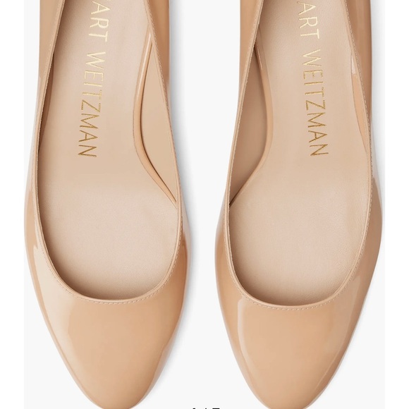 🌹STUART WEITZMAN🌹 Vivienne 35 Nude Pump Size:9B - Picture 3 of 11